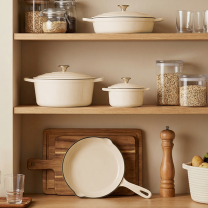 CS Solingen Cast Iron Pot Set – 7 Pieces