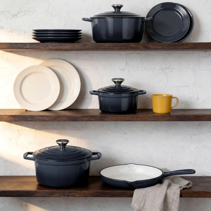 CS Solingen Cast Iron Pot Set – 7 Pieces