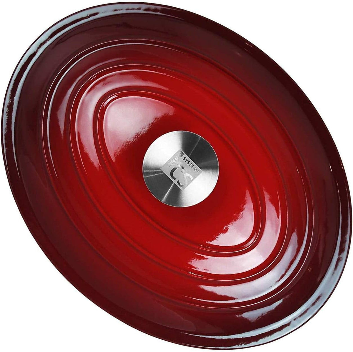 CS Solingen Xanten Cast Iron Pot 7.7 L – Red