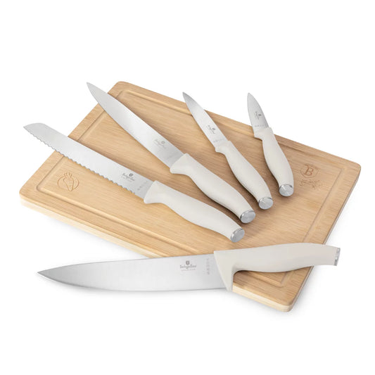 Berlinger Haus Sahara Knife Set with Bamboo Cutting Board