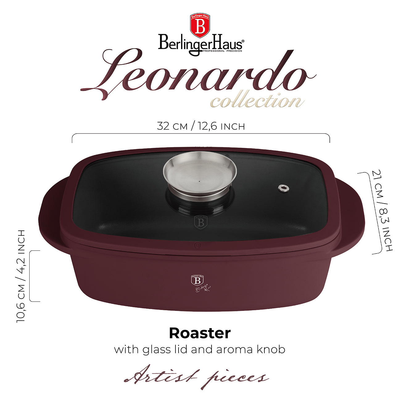 Berlinger Haus Leonardo paistovuoka – 6L 