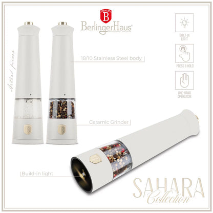 Berlinger Haus Sähköinen Suola- ja Pippurimylly Sahara