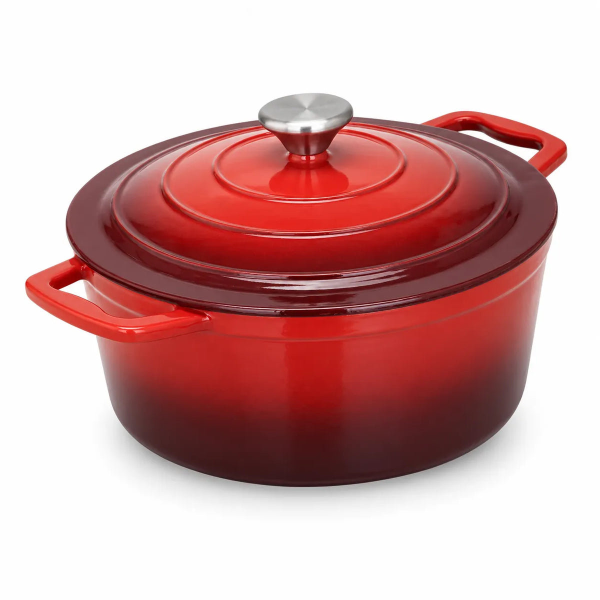 Cs Solingen Xanten valurautapata punainen - 26 cm | Valurautapata 