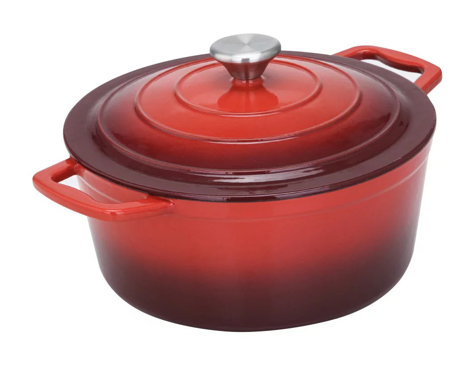 Cs Solingen Xanten valurautapata punainen - 26 cm | Valurautapata 